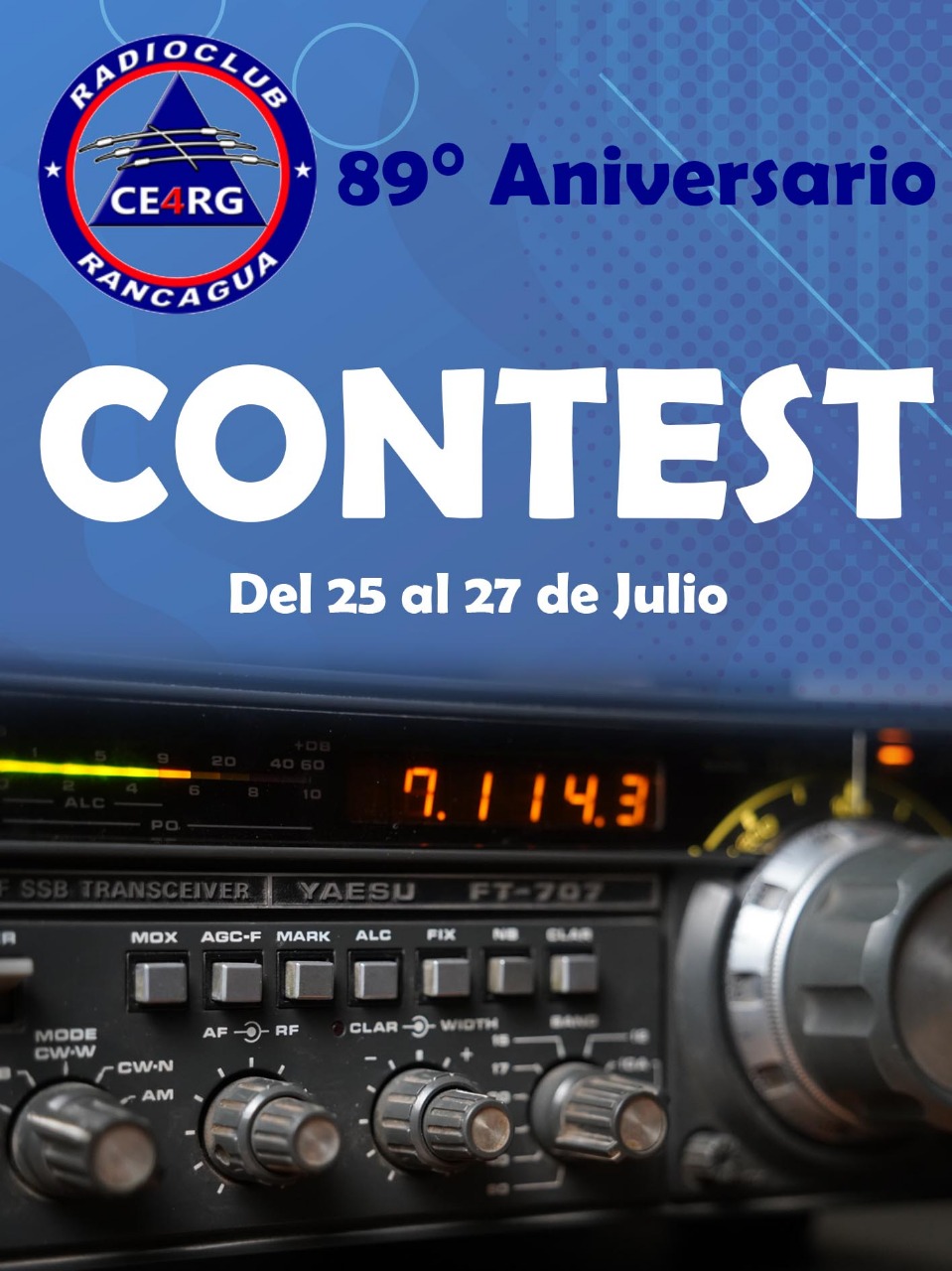 CONCURSO ANIVERSARIO N°89 CE4RG